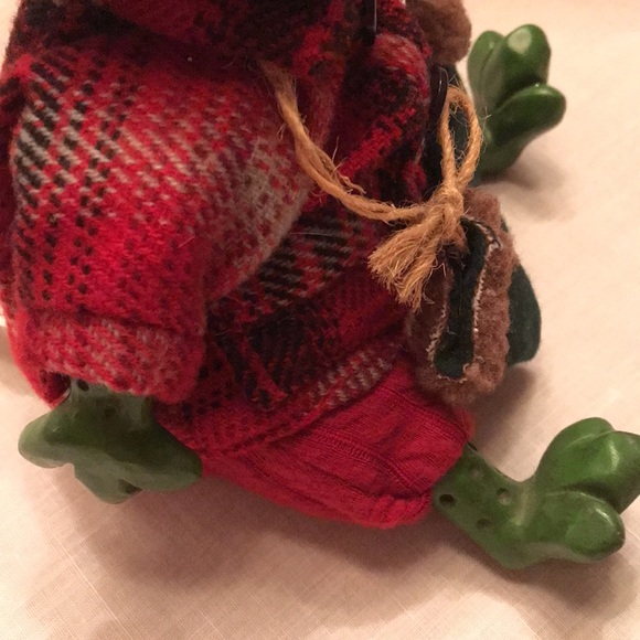 Pair Vintage Russ Christmas Frogs Toads Blade & Yukon Country Folk with Tags - Picture 7 of 16